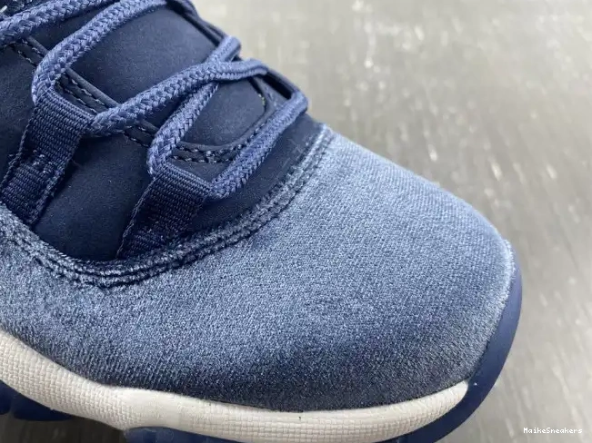 MaikeSneakers Velvet Air Navy 11 WMNS Midnight Jordan AR0715-441 0503